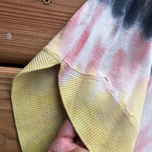 Worn once! - MAGASCHONI Silk & Cashmere Tie Dye Sweater - Picture 3 of 3